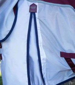 Premier Equine Buster Stay-Dry Super Lite Fly Rug With Surcingles Wine 11 Premier Equine Buster Stay-Dry Super Lite Fly Rug With Surcingles Wine -Equestrian Supply Store Buster Stay Dry Super Lite Fly Rug Wine 4