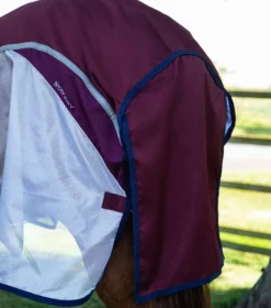 Premier Equine Buster Stay-Dry Super Lite Fly Rug With Surcingles Wine 13 Premier Equine Buster Stay-Dry Super Lite Fly Rug With Surcingles Wine -Equestrian Supply Store Buster Stay Dry Super Lite Fly Rug Wine 6