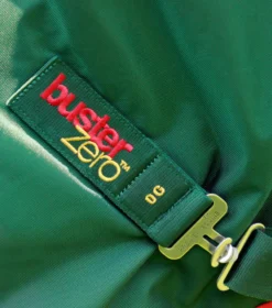 Premier Equine Buster Zero Turnout Rug With Classic Neck Cover Green -Equestrian Supply Store Buster Zero Turnout Rug Green 5