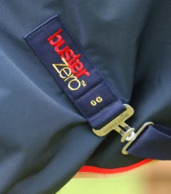 Premier Equine Buster Zero Turnout Rug With Classic Neck Cover Navy -Equestrian Supply Store Buster Zero Turnout Rug Navy 5