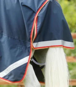 Premier Equine Buster Zero Turnout Rug With Classic Neck Cover Navy -Equestrian Supply Store Buster Zero Turnout Rug Navy 6
