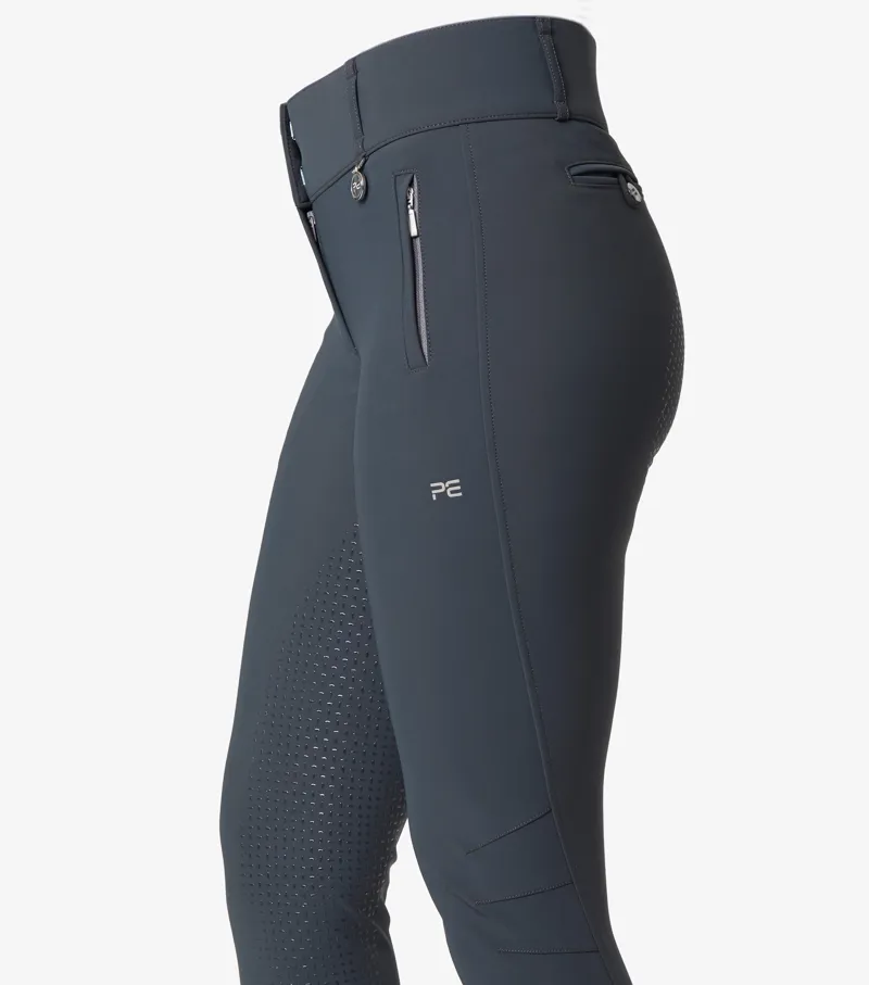 Premier Equine Carapello Ladies Full Seat Gel Riding Breeches Anthracite 7 Premier Equine Carapello Ladies Full Seat Gel Riding Breeches Anthracite - Image 5