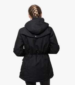 Premier Equine Cascata Ladies Waterproof Jacket Black -Equestrian Supply Store Cascata Ladies Jacket Black Web 3