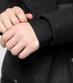 Premier Equine Cascata Ladies Waterproof Jacket Black -Equestrian Supply Store Cascata Ladies Jacket Black Web 6