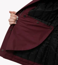 Premier Equine Cascata Ladies Waterproof Jacket Wine -Equestrian Supply Store Cascata Ladies Jacket Wine Web 5