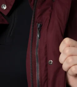 Premier Equine Cascata Ladies Waterproof Jacket Wine -Equestrian Supply Store Cascata Ladies Jacket Wine Web 6