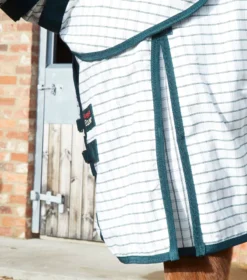 Premier Equine Combo Cotton Sheet Green Check -Equestrian Supply Store Combo Cotton Stable Sheet Green Check 5