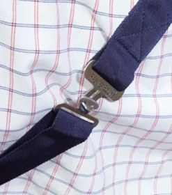 Premier Equine Combo Cotton Sheet Red Check -Equestrian Supply Store Combo Cotton Stable Sheet Red Check 3