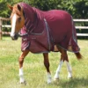 Premier Equine Combo Mesh Air Fly Rug With Surcingles Wine -Equestrian Supply Store Combo Mesh Air Fly Rug with Surcingles Wine 1