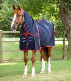 Premier Equine Combo Horse Stable Sheet Navy