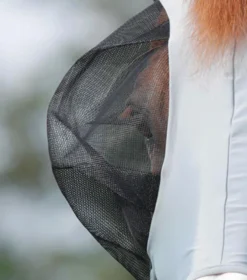 Premier Equine Comfort Tech Lycra Fly Mask Grey -Equestrian Supply Store Comfort Tech Lycra Fly Mask Grey 6