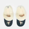 Joules Women's Slippet Luxe Mule Slipper - French Navy