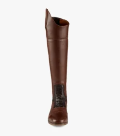 Premier Equine Dellucci Ladies Long Leather Field Riding Boot Brown -Equestrian Supply Store Dellucci Ladies Long Leather Riding Boot Brown 6