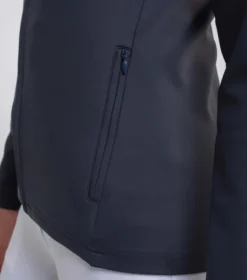 Premier Equine Destino Ladies Technical Hooded Riding Jacket Grey -Equestrian Supply Store Destino hoodie grey 5