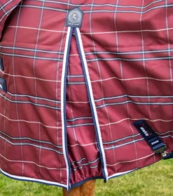 Premier Equine Domus 200g Stable Rug Burgundy -Equestrian Supply Store Domus 200 Stable Rug Burgundy 4