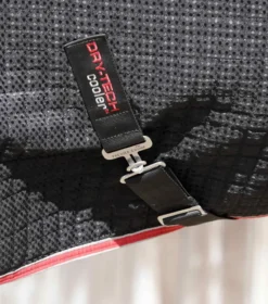 Premier Equine Dry-Tech Horse Cooler Rug Black -Equestrian Supply Store Dry Tech Cooler Rug Black 5