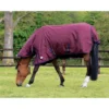 JHL Essential Heavyweight Combo Turnout Rug In Burgundy/Navy -Equestrian Supply Store EQUINE JHL EssentialHeavyweightComboTurnoutRug BurgundyNavy