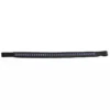 JHL Blue Diamante Padded Browband In Black 1 JHL Blue Diamante Padded Browband In Black -Equestrian Supply Store EQUINE JHL U BlueDiamantePaddedBrownband Black