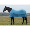 JHL Essential Fleece Mesh Rug In Blue -Equestrian Supply Store EQUINE JHL U EssentialFleeceMeshRug Blue