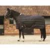 JHL Essential Mediumweight Stable Rug In Black/Burgundy 2 JHL Essential Mediumweight Stable Rug In Black/Burgundy -Equestrian Supply Store EQUINE JHL U EssentialMediumweightStableRub BlackBurgundy
