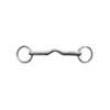 JHL Pro Steel Cambridge Mouth Snaffle Bit In Silver -Equestrian Supply Store EQUINE JHL U ProSteelCambridgeMouthSnaffleBit Silver