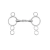 JHL Pro Steel Continental 4-Ring French Link In Silver