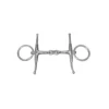 JHL Pro Steel French-Link Fulmer Snaffle Bit In Silver -Equestrian Supply Store EQUINE JHL U ProSteelFrenchLinkFulmerSnaffleBit Silver