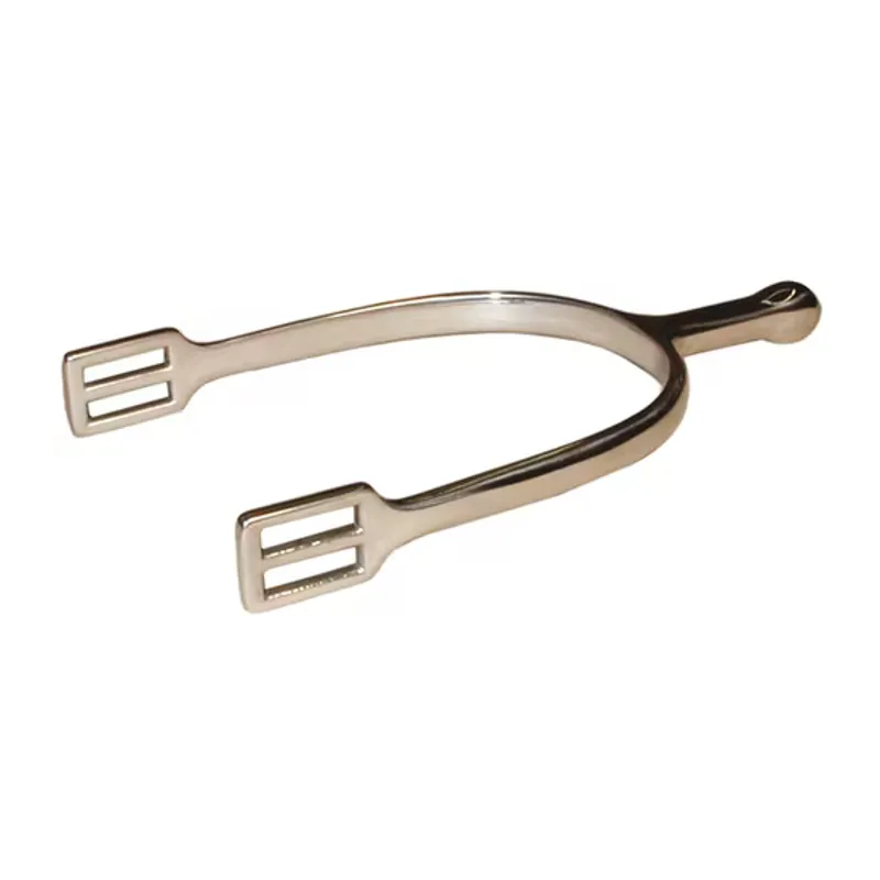 JHL Pro Steel 25mm Ladies German Dressage Spurs In Silver 3 JHL Pro Steel 25mm Ladies German Dressage Spurs In Silver