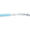 KM Elite Stall Chain In Baby Blue -Equestrian Supply Store EQUINE KMElite StallChain BabyBlue