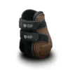 KM Elite Air Shock Pro Hind Flick Boots In Brown 1 KM Elite Air Shock Pro Hind Flick Boots In Brown -Equestrian Supply Store EQUINE KMElite U AirShockProHindFlickBoots Brown