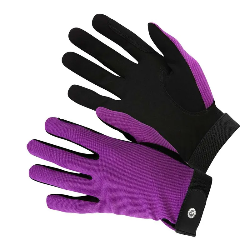 KM Elite All Rounder Gloves In Purple 3 KM Elite All Rounder Gloves In Purple