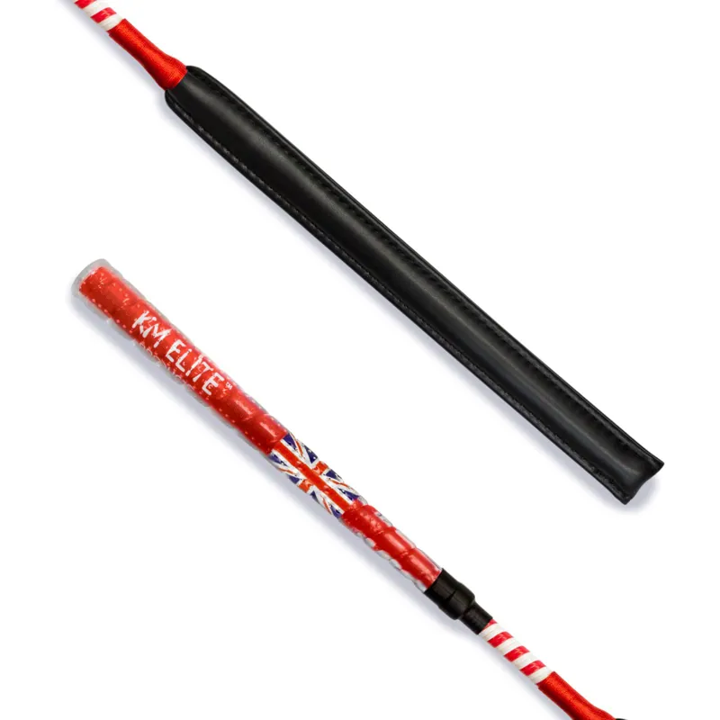 KM Elite Cush Grip Jump Bat Whip In Red 3 KM Elite Cush Grip Jump Bat Whip In Red