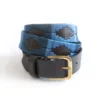 KM Elite Polo Belt In Sapphire -Equestrian Supply Store EQUINE KMElite U PoloBelt Sapphite