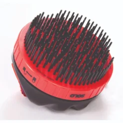 KM Elite SoloComb Retractable Brush In Red