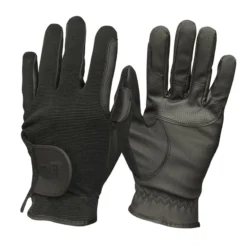 Mark Todd Super Kids Riding Gloves In Black