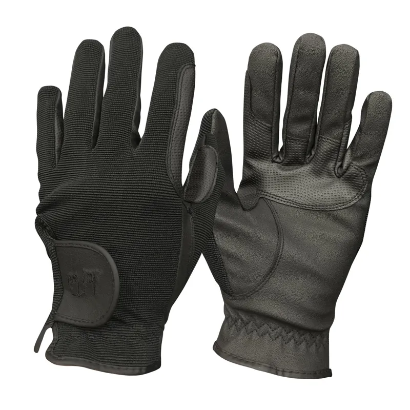 Mark Todd Super Kids Riding Gloves In Black 3 Mark Todd Super Kids Riding Gloves In Black
