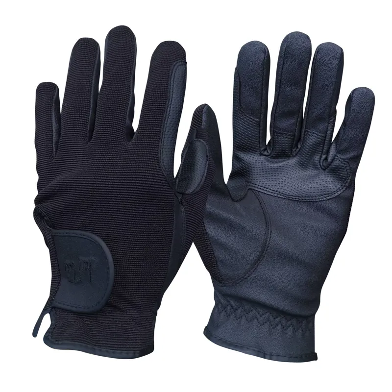 Mark Todd Super Kids Riding Gloves In Navy 3 Mark Todd Super Kids Riding Gloves In Navy