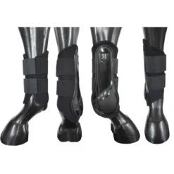Mark Todd Air Vent Brushing Boot In Black