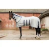 Mark Todd Bug Rug In Silver/Navy 2 Mark Todd Bug Rug In Silver/Navy -Equestrian Supply Store EQUINE MarkTodd U BugRug SilverNavy
