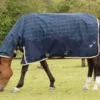 Mark Todd Lightweight Combo Turnout Rug In Navy/Beige/Royal Plaid 1 Mark Todd Lightweight Combo Turnout Rug In Navy/Beige/Royal Plaid -Equestrian Supply Store EQUINE MarkTodd U LightweightComboTurnoutRug NavyBeigeRoyalPlaid