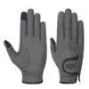 Mark Todd ProTouch Gloves In Grey/Black -Equestrian Supply Store EQUINE MarkTodd U ProTouchGloves GreyBlack