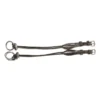 Mark Todd Rope Gag Cheeks In Black -Equestrian Supply Store EQUINE MarkTodd U RopeGagCheeks Black