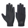 Mark Todd Softshell Gloves In Black 1 Mark Todd Softshell Gloves In Black -Equestrian Supply Store EQUINE MarkTodd U SoftshellGloves Black