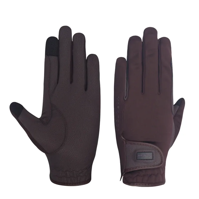 Mark Todd Softshell Gloves In Brown 3 Mark Todd Softshell Gloves In Brown