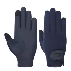 Mark Todd Softshell Gloves In Navy