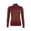 Mark Todd Base Layer In Burgundy -Equestrian Supply Store EQUINE MarkTodd W BaseLayer Burgundy