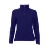 Mark Todd Womens Half Zip Fleece Top In Navy 2 Mark Todd Womens Half Zip Fleece Top In Navy -Equestrian Supply Store EQUINE MarkTodd W HalfZipFleece Navy