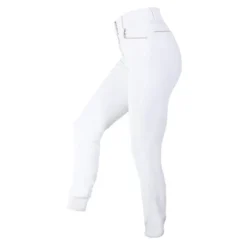 Mark Todd Womens Ltd Edition Marceline Breeches In White/Rose Gold