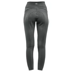 Mark Todd Winter Riding Leggings In Grey/Silver -Equestrian Supply Store EQUINE MarkTodd W WinterRidingLeggings GreySilver2