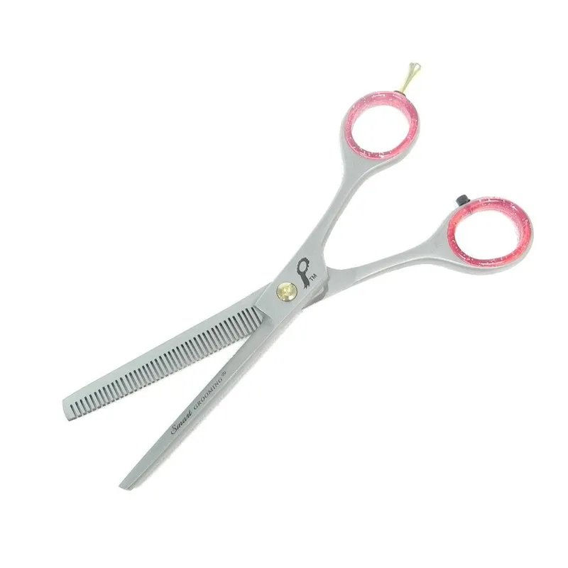 Smart Grooming 6in Single Leg Thinning Scissors In Silver 3 Smart Grooming 6in Single Leg Thinning Scissors In Silver